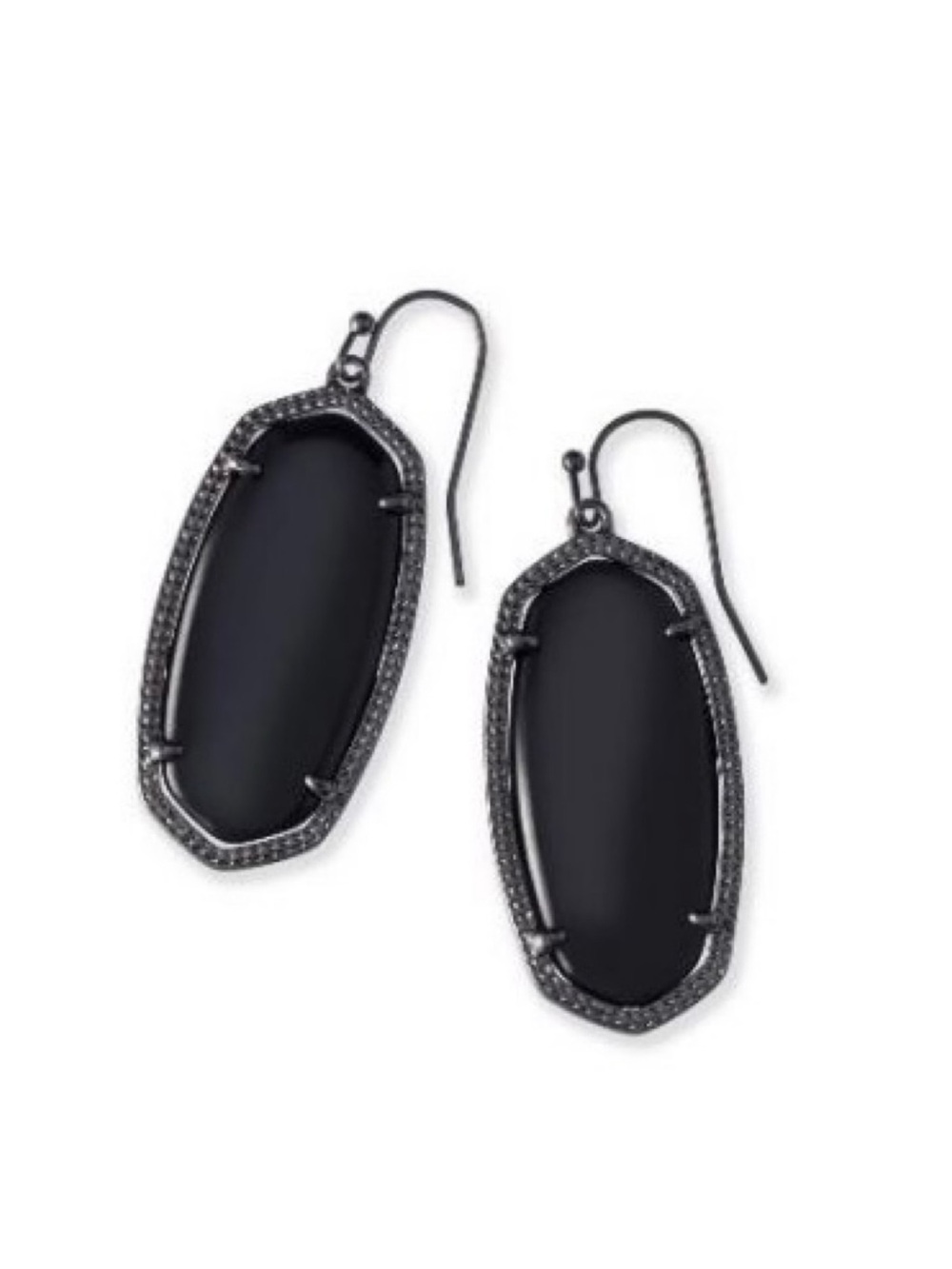 Kendra Scott Danielle Earrings in Gunmetal